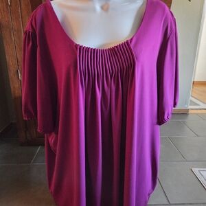 Elegant Fuscia Women's Top